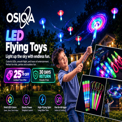 Illuminated Slingshot Flying Arrow