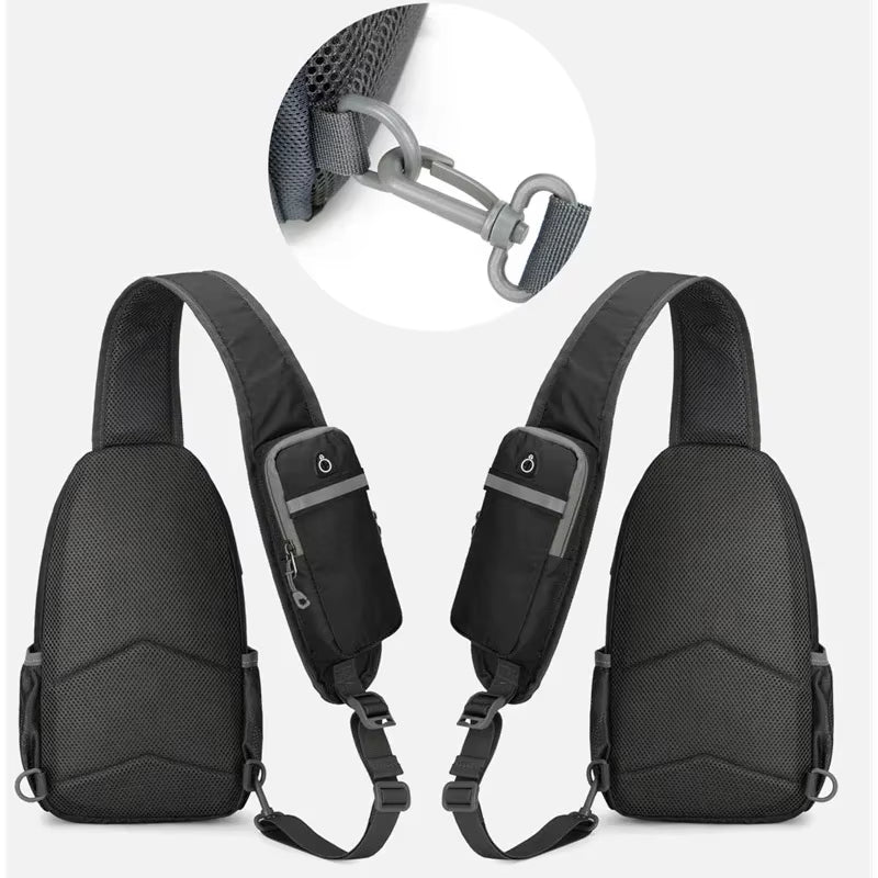 Anti-Theft Waterproof Shoulder Backpack Sling Chest Crossbody Bag Cover Pack Rucksack Bicycle Sport Carry on Weekender Bag