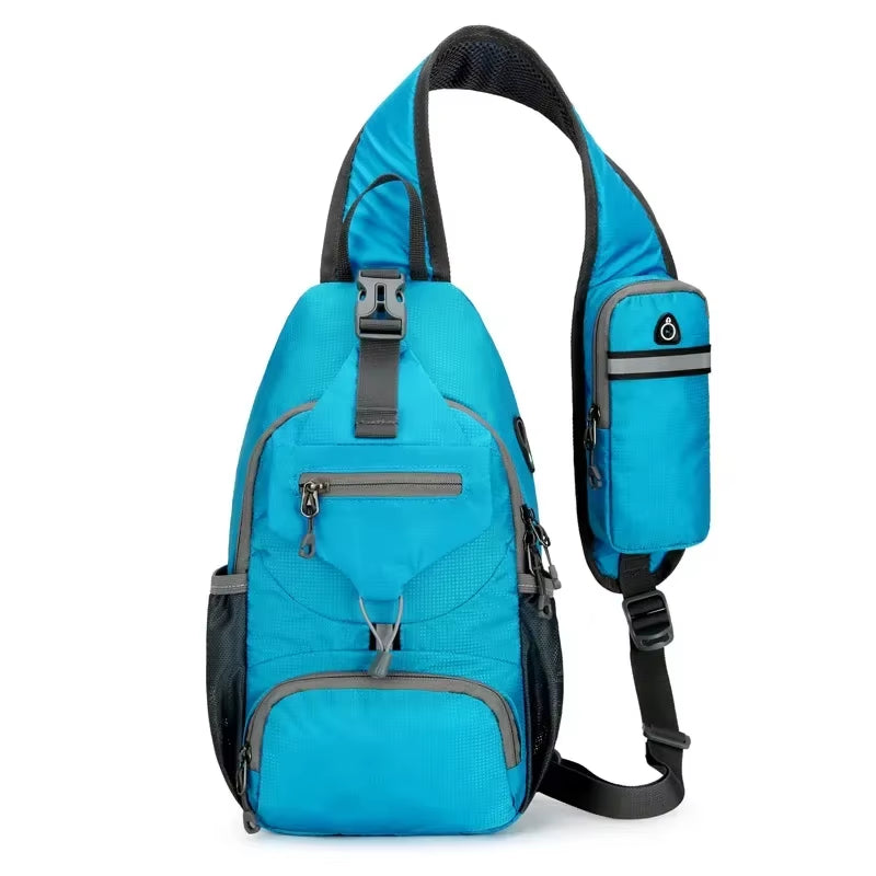Anti-Theft Waterproof Shoulder Backpack Sling Chest Crossbody Bag Cover Pack Rucksack Bicycle Sport Carry on Weekender Bag