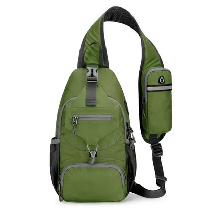 Anti-Theft Waterproof Shoulder Backpack Sling Chest Crossbody Bag Cover Pack Rucksack Bicycle Sport Carry on Weekender Bag